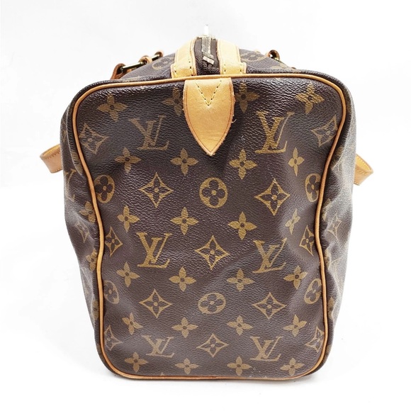 Louis Vuitton Brown and Tan Monogram Duffel Bag - Picture 3 of 10